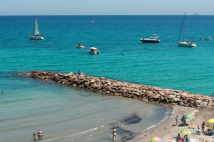 Zwiedzanie plaży Orihuela